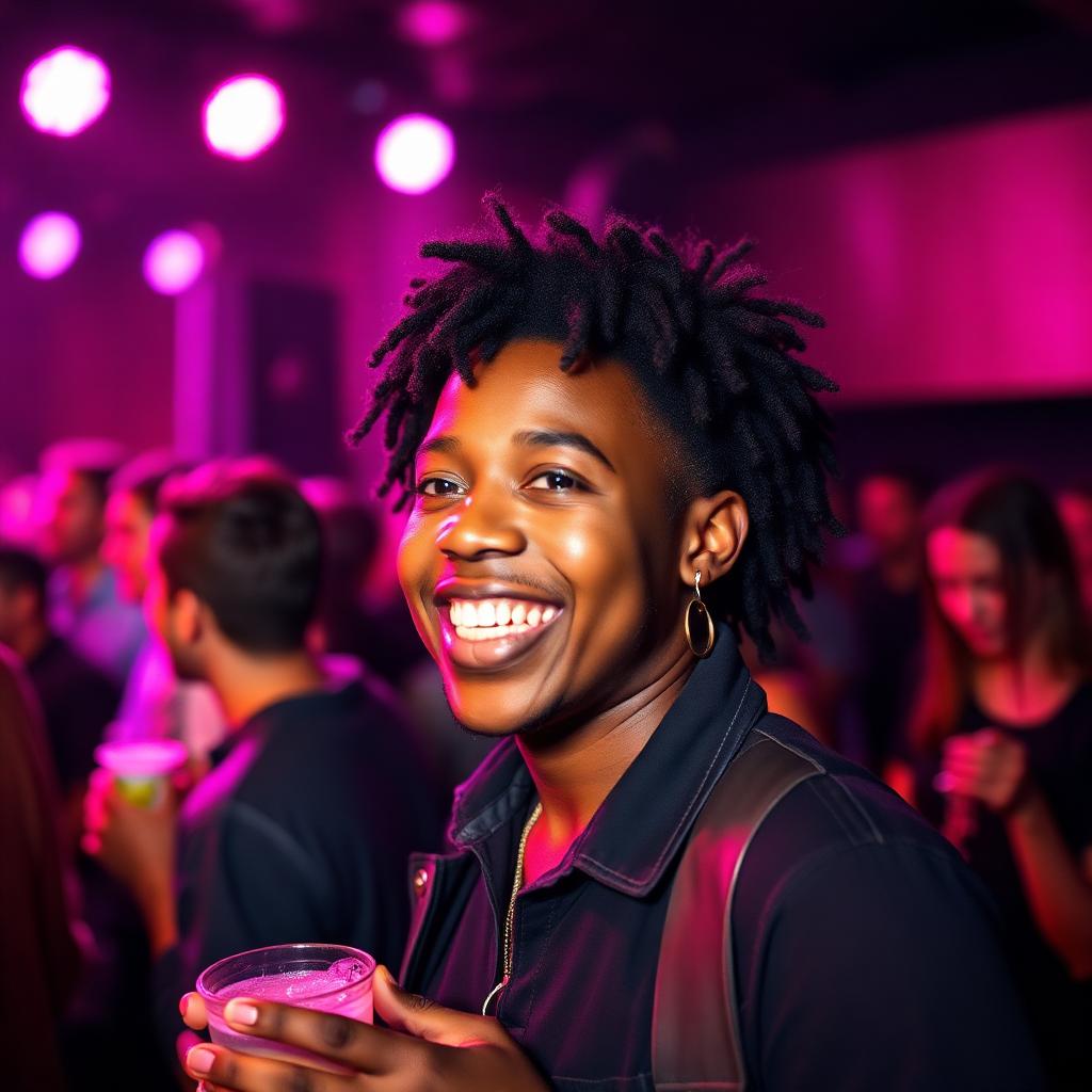 Fan enjoying live music